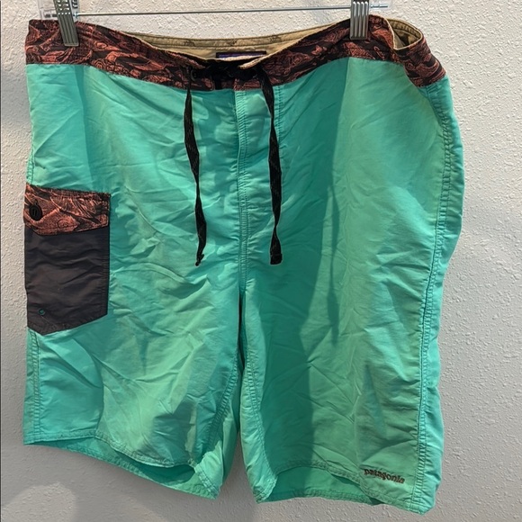 Patagonia Other - Patagonia Green Board Shorts Quick-Dry Swimwear